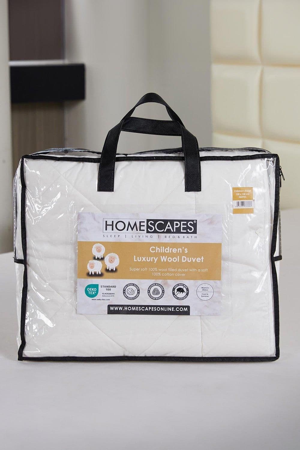 Premium Wool Duvet Washable 120 x 150 cm