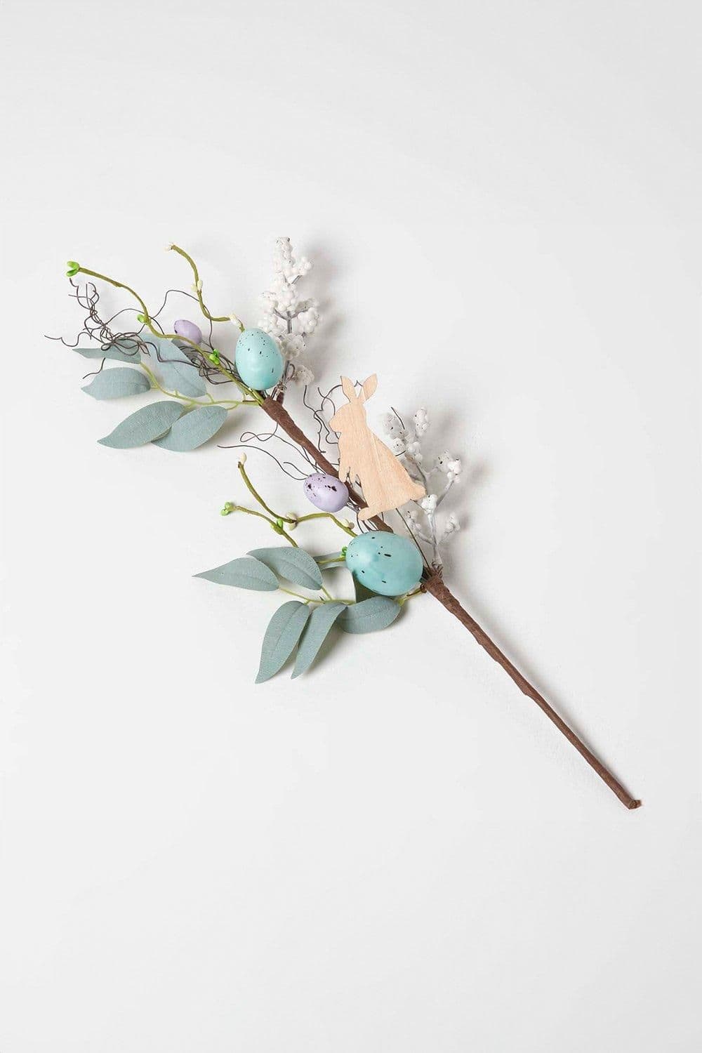 Easter Egg Bunny Artificial Stem