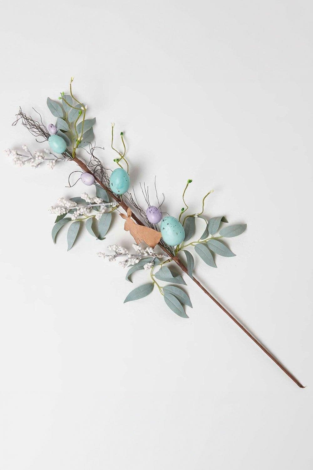 Easter Bunny Artificial Foliage Stem