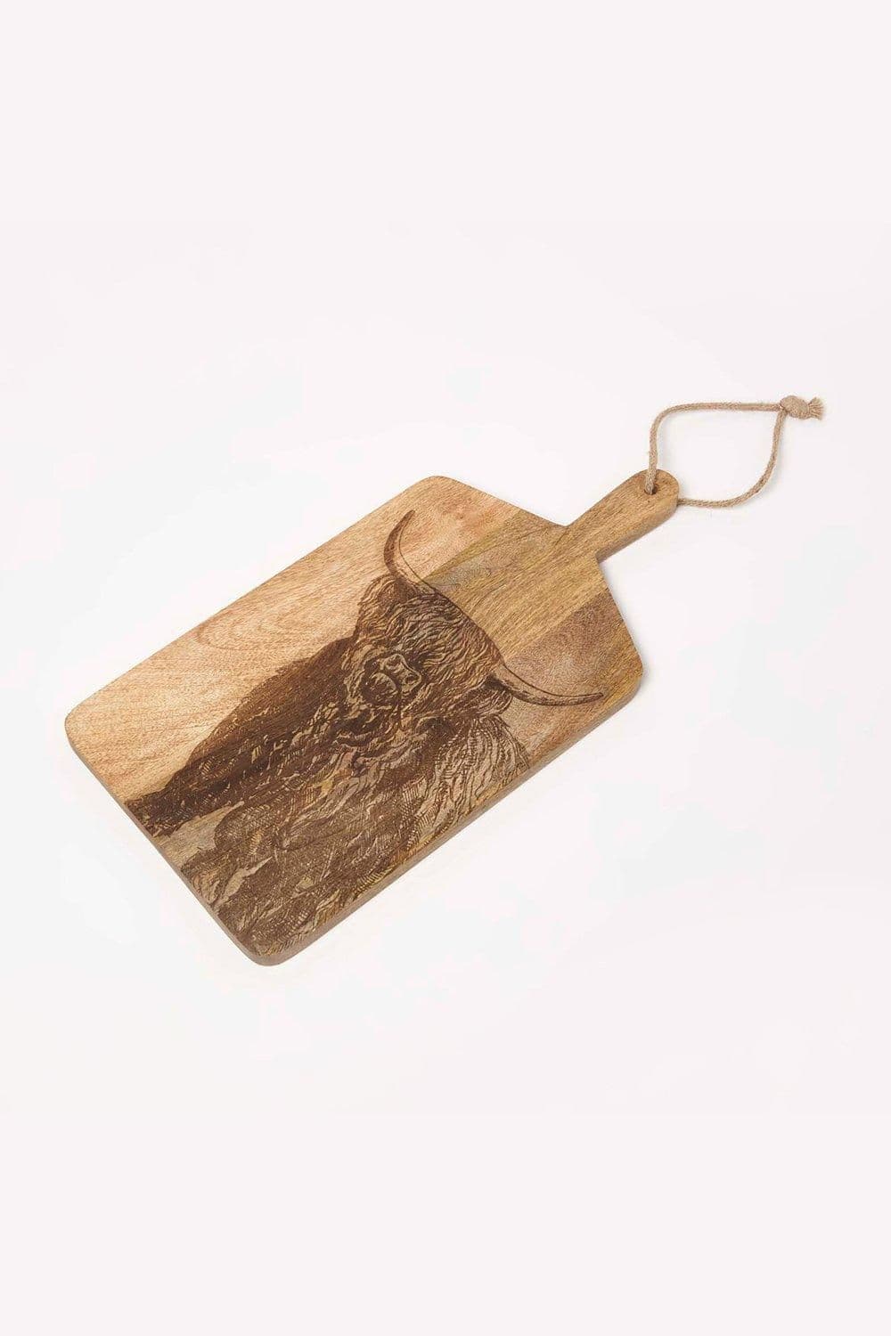 Wooden Cutting Board Cow Charcuterie Cheese Board