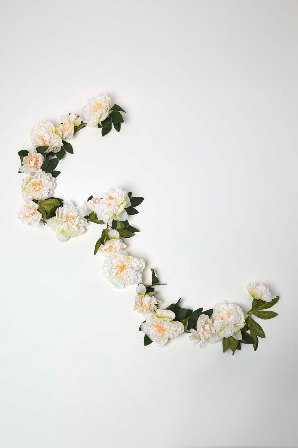 Artificial Peony Flower Garland 180 cm