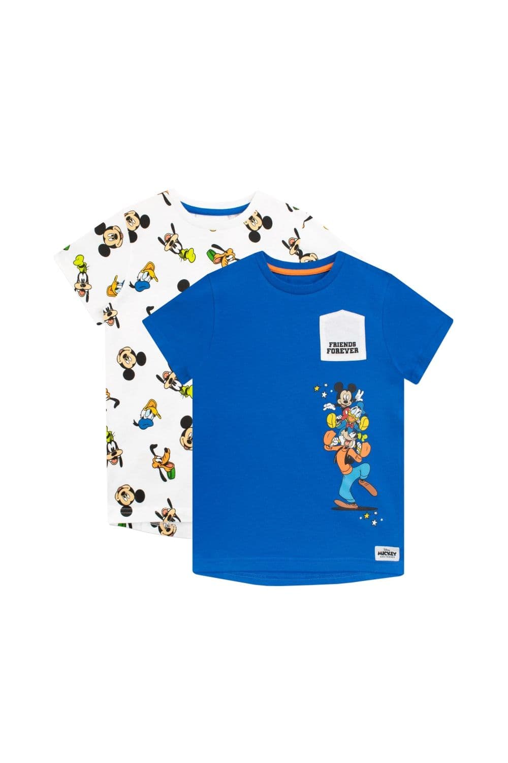 Mickey Mouse Friends T Shirt 2 Pack