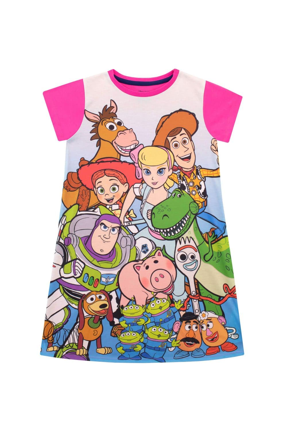 Toy Story Buzz Lightyear Woody Slinky Rex Jessie Nightdress