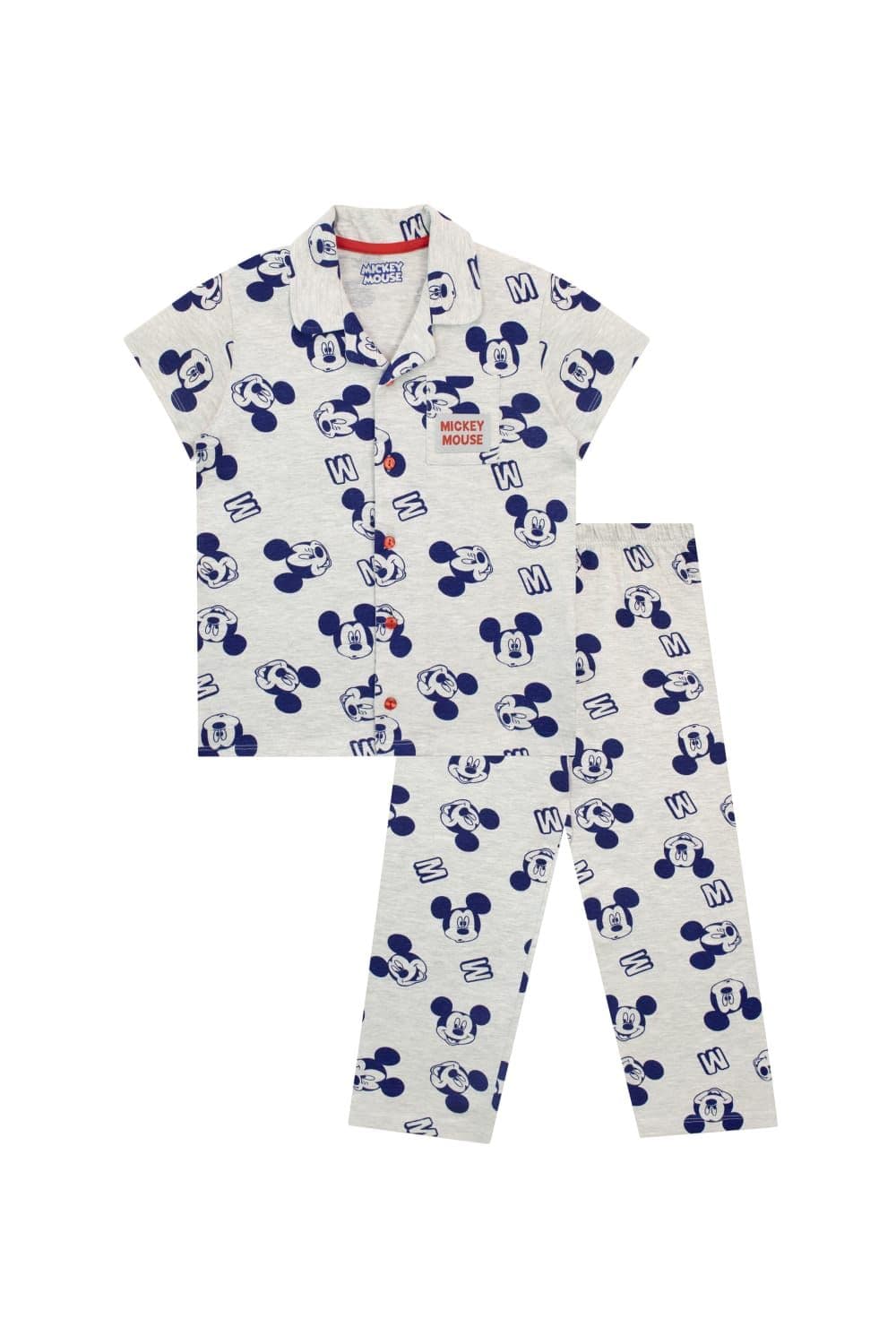 Mickey Mouse Button Down Pyjamas