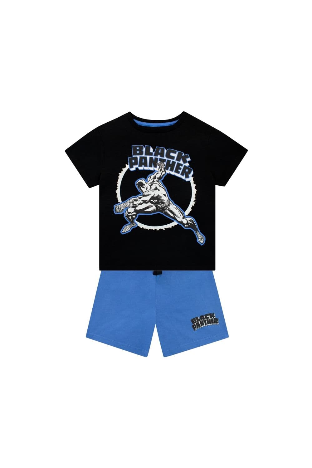 Panther T Shirt Short Set