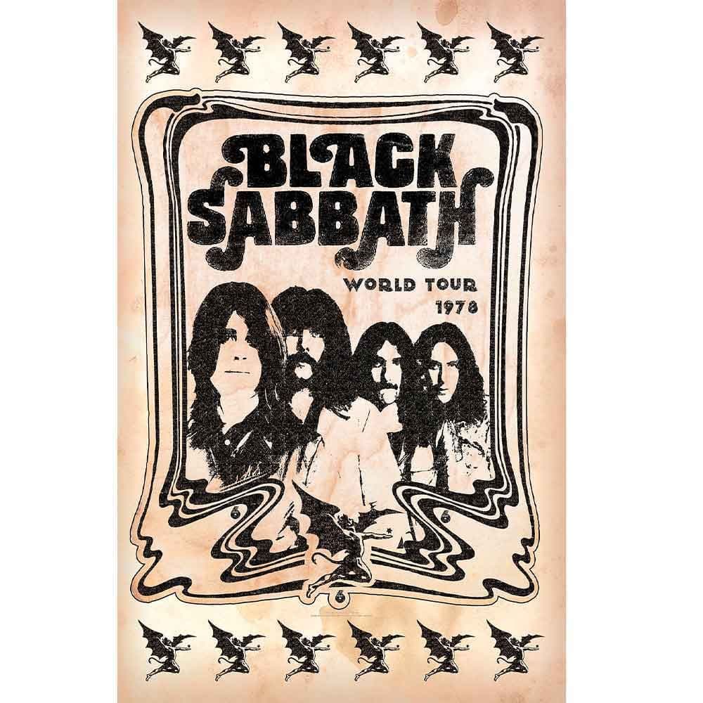 World Tour 1978 Textile Poster