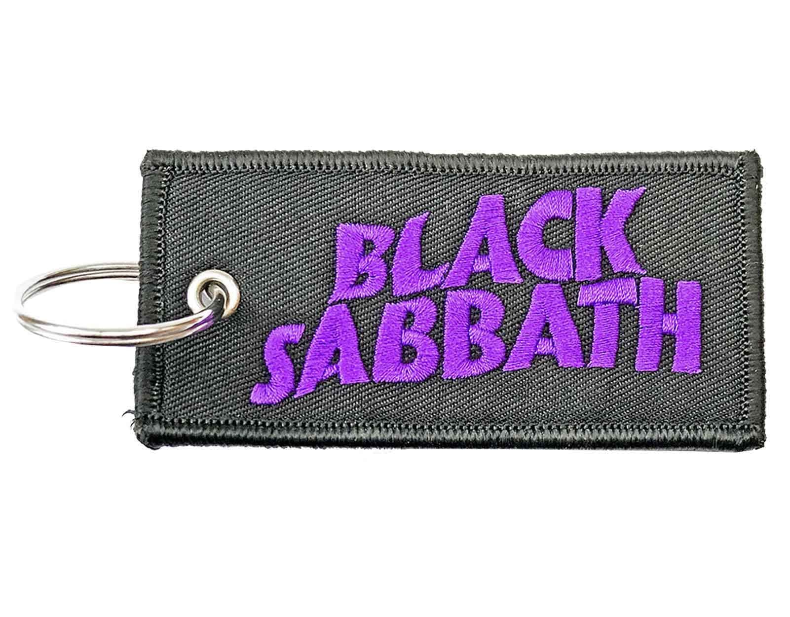 Wavy Band Logo Patch Keyring