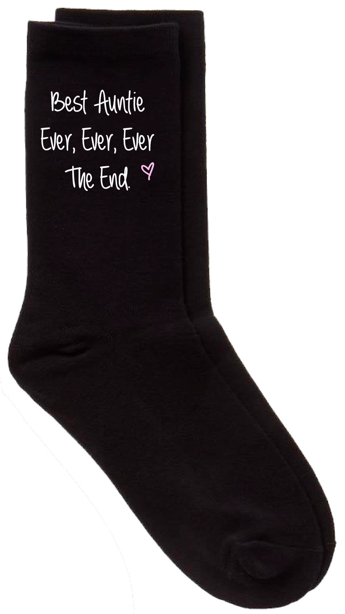 Best Auntie Ever Ever Ever End Socks