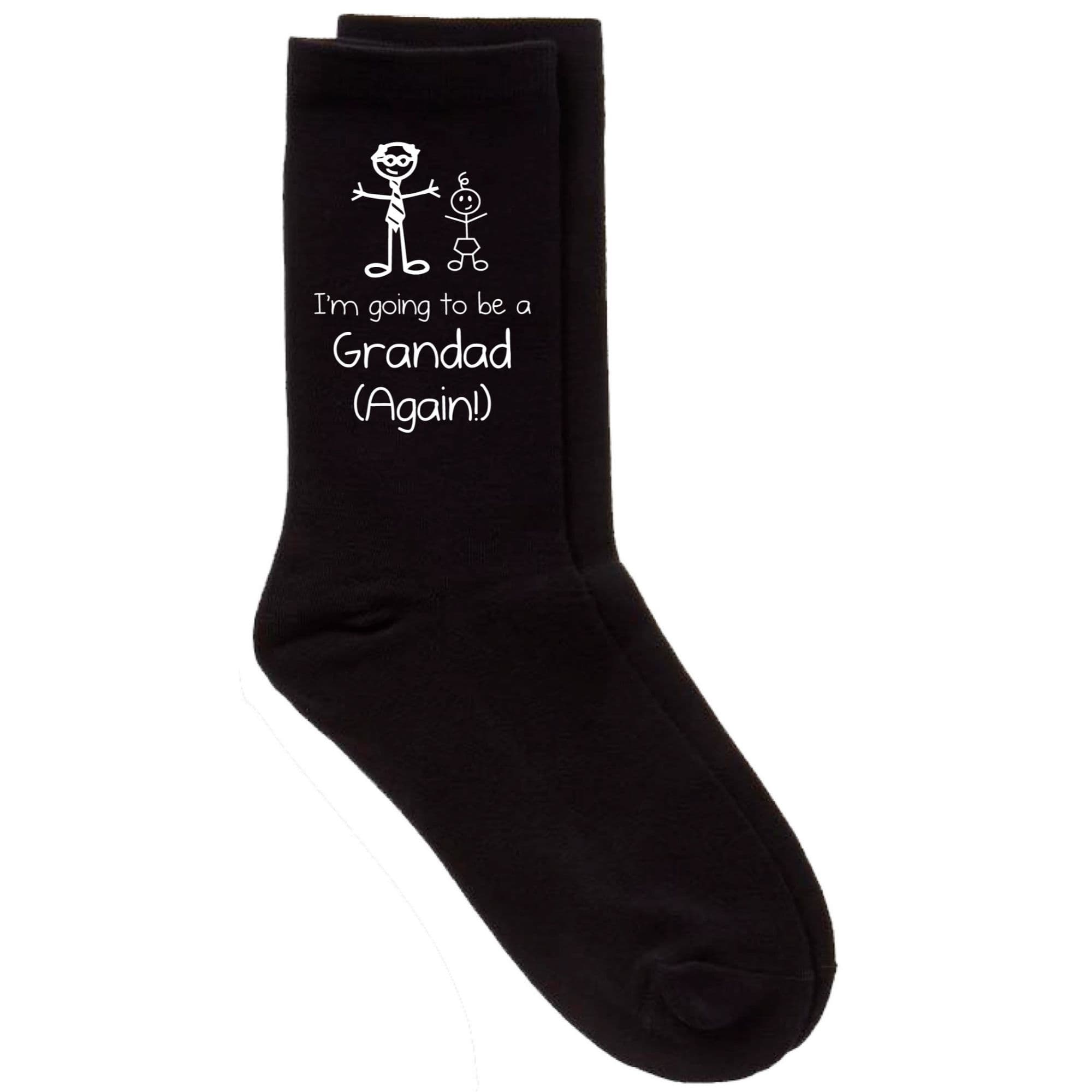 Im Going To Be Grandad Again Calf Socks