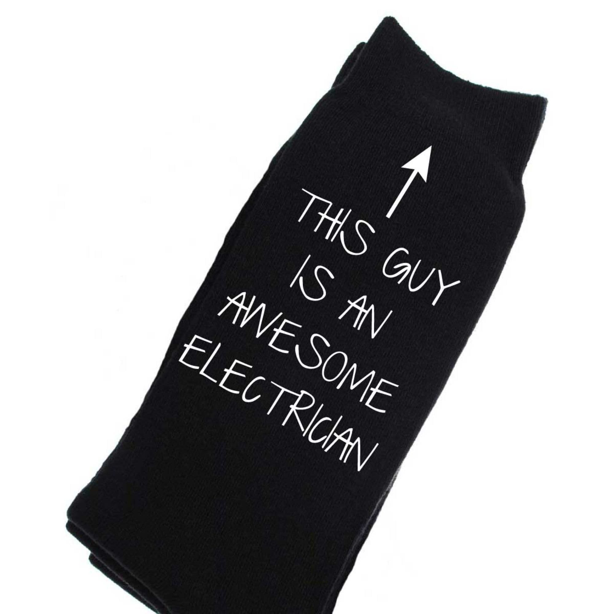 This Guy Is Awesome Electrician Socks