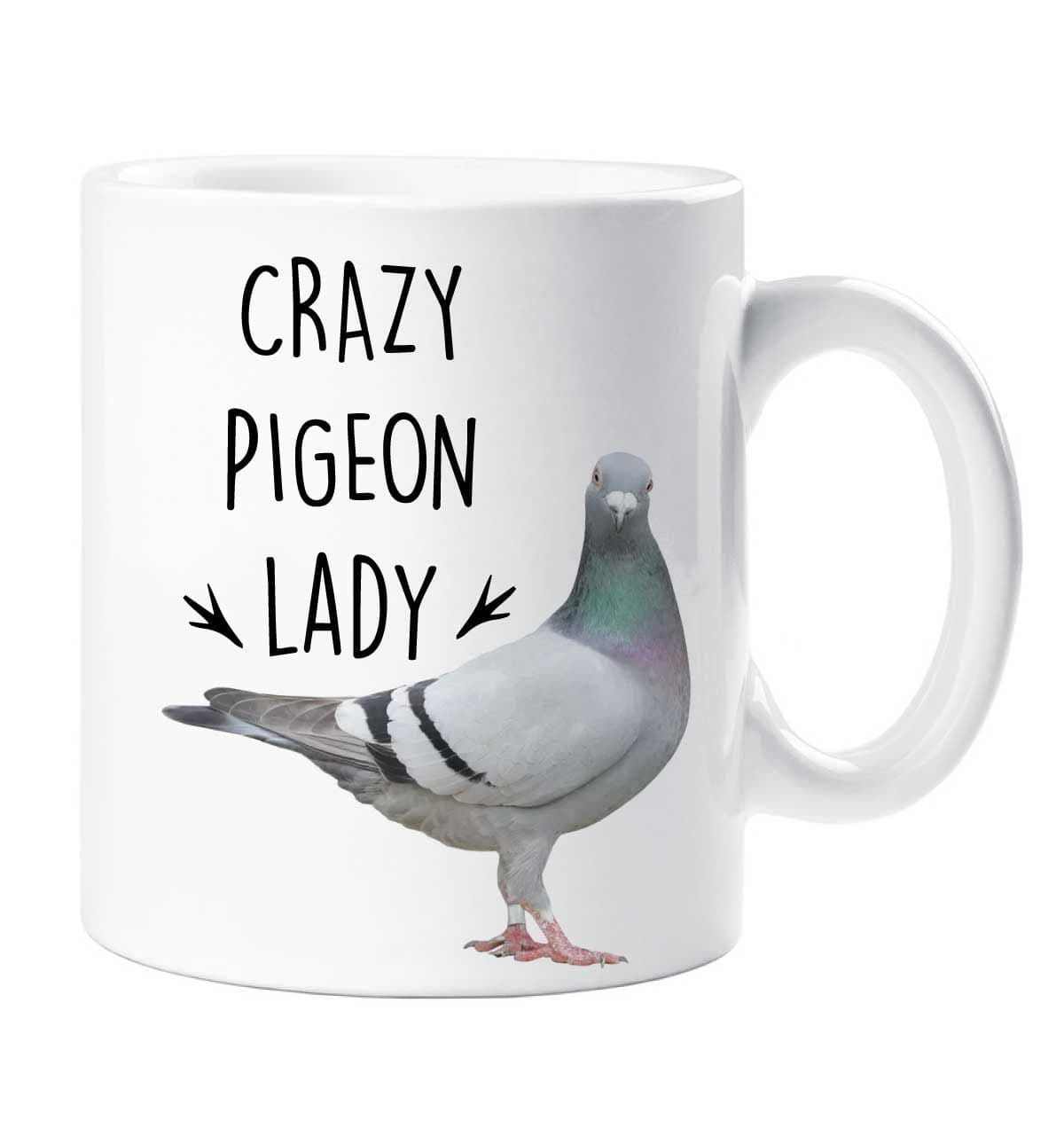 Crazy Pigeon Lady Mug