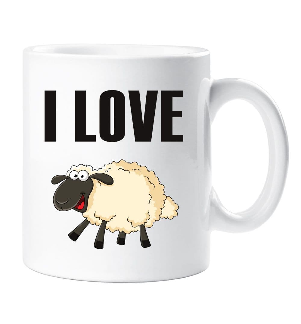 I Love Sheep Mug
