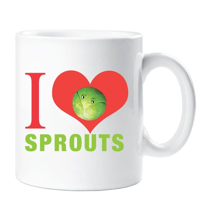 I Love Sprouts Mug