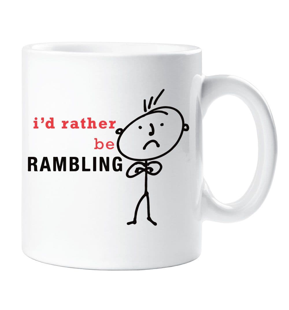 Id Rather Be Rambling Mug