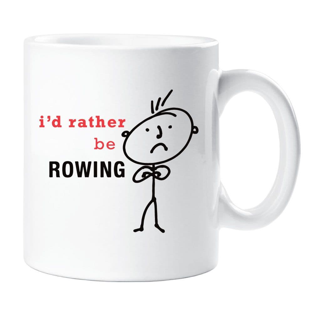 Id Rather Be Rowing Mug