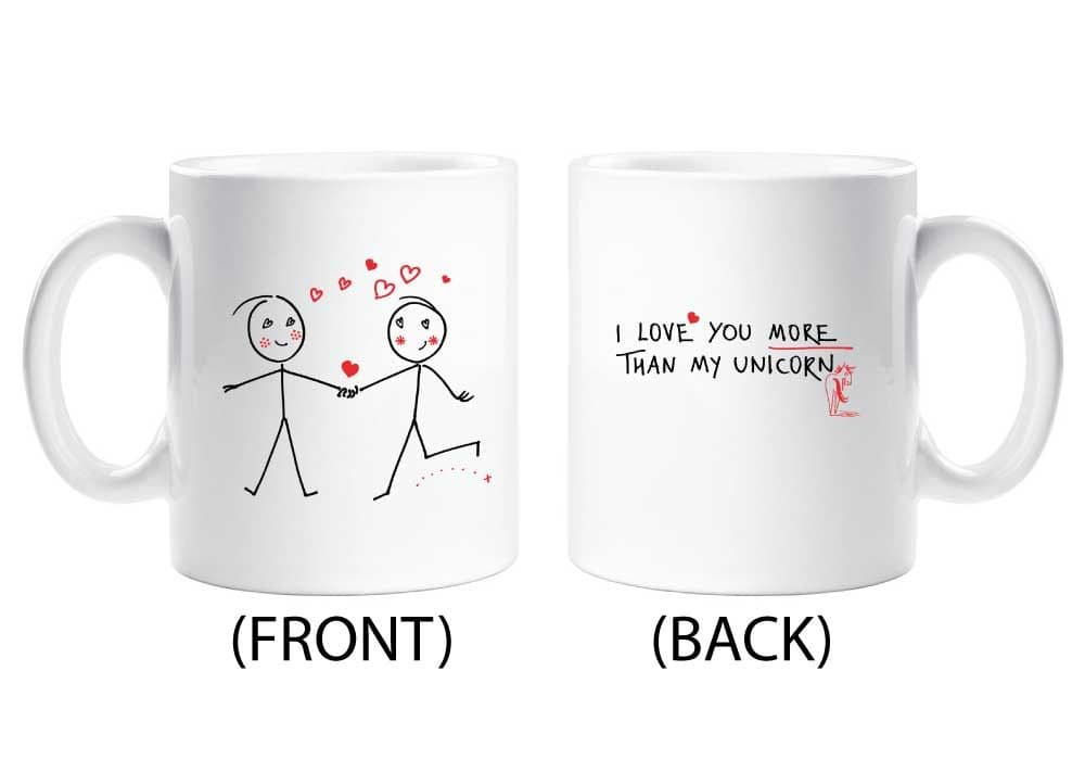 I Love You More Than My Unicorn Mug