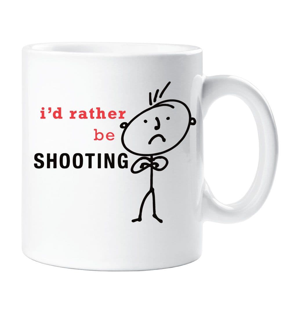 Id Rather Be Shooting Mug
