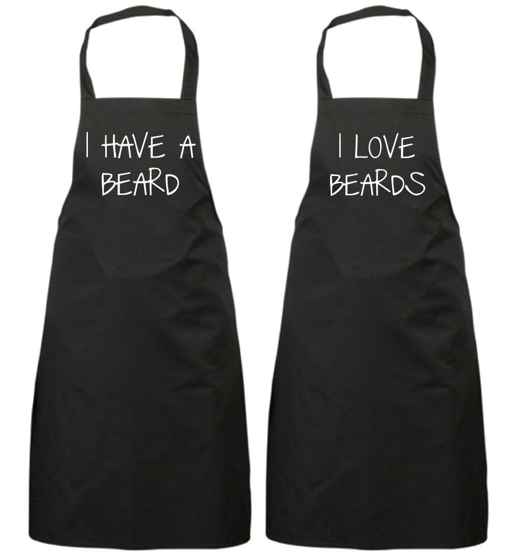 I Have Beard I Love Beards Apron Set