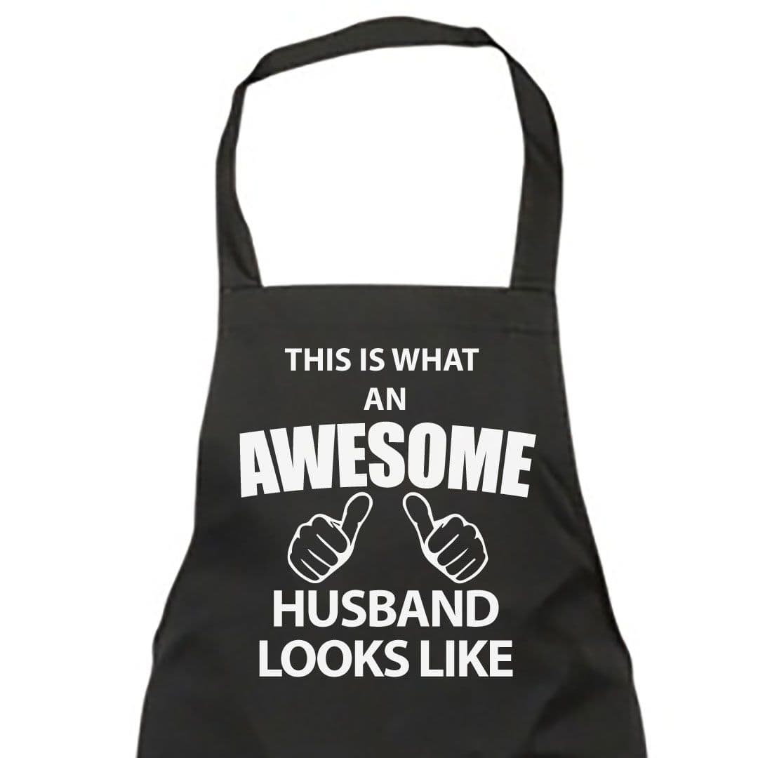 This Is What Awesome Husband Looks Like Apron
