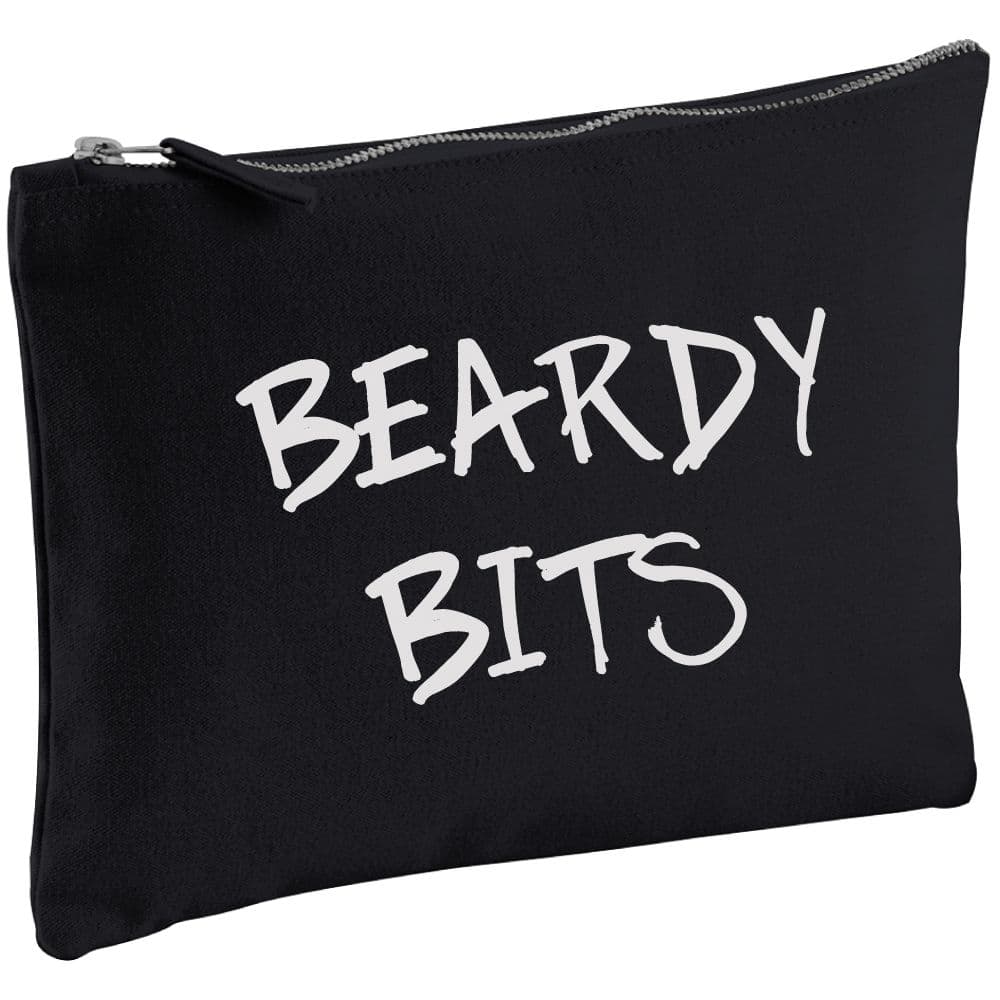 Beardy Bits Canvas Wash Bag