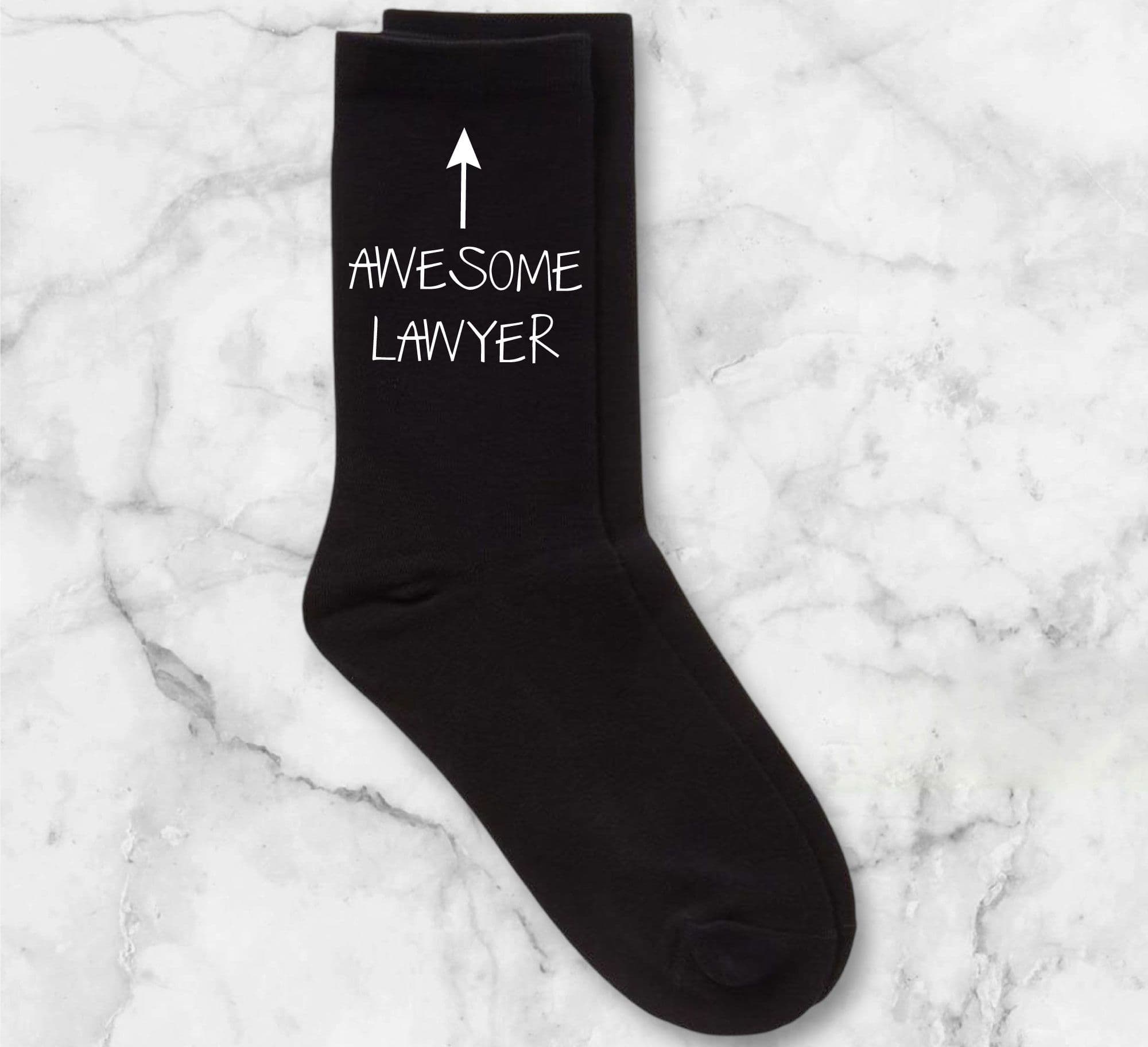 Awesome Lawyer Calf Socks