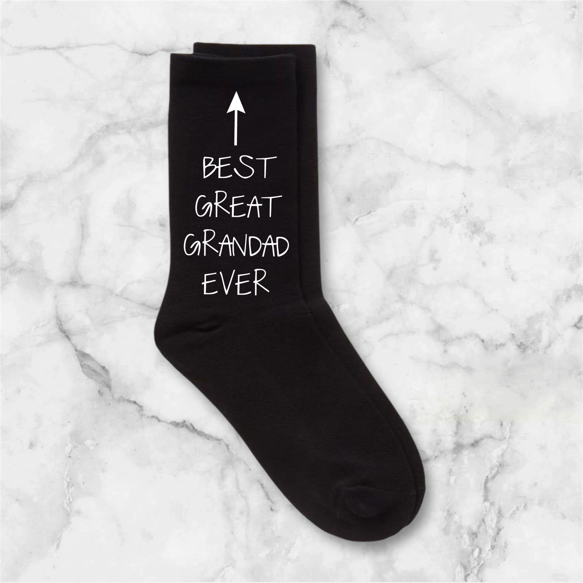 Best Great Grandad Ever Calf Socks