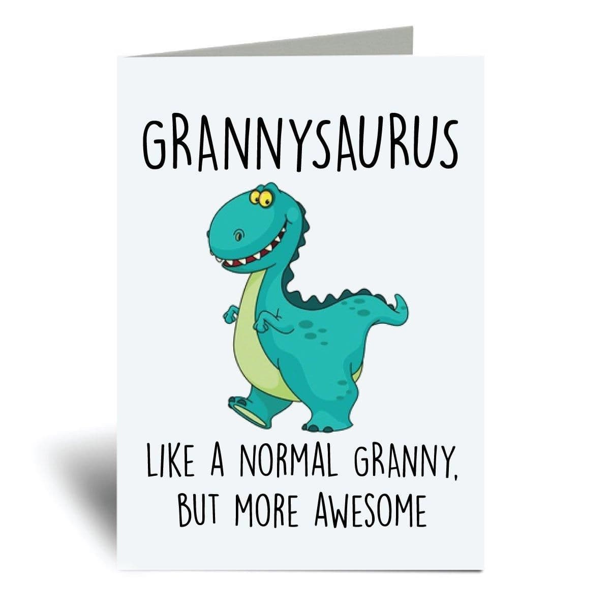 Grannysaurus A6 Greeting Card
