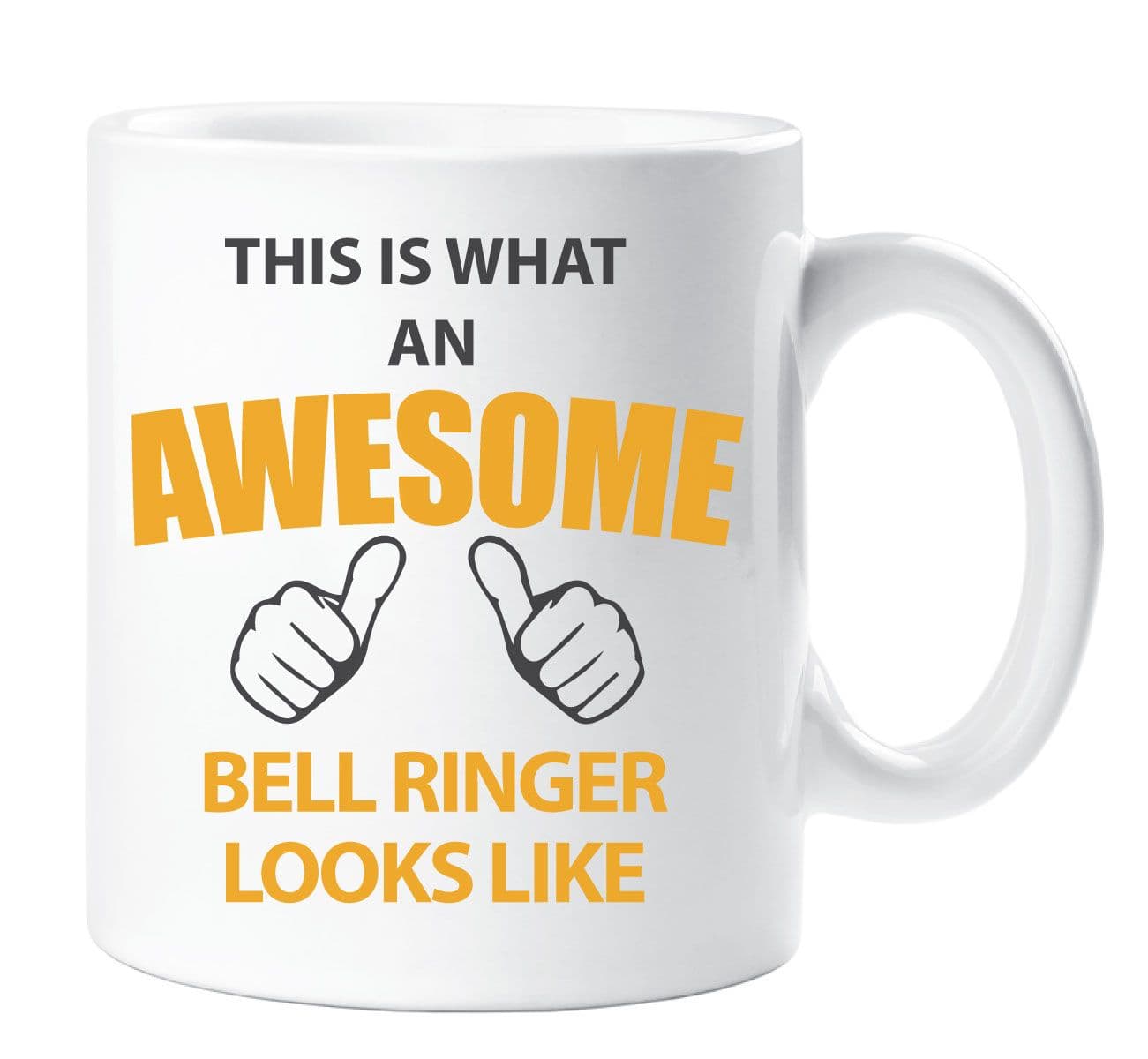 Awesome Bell Ringer Mug Birthday Christmas Cup Fathers Day Binman
