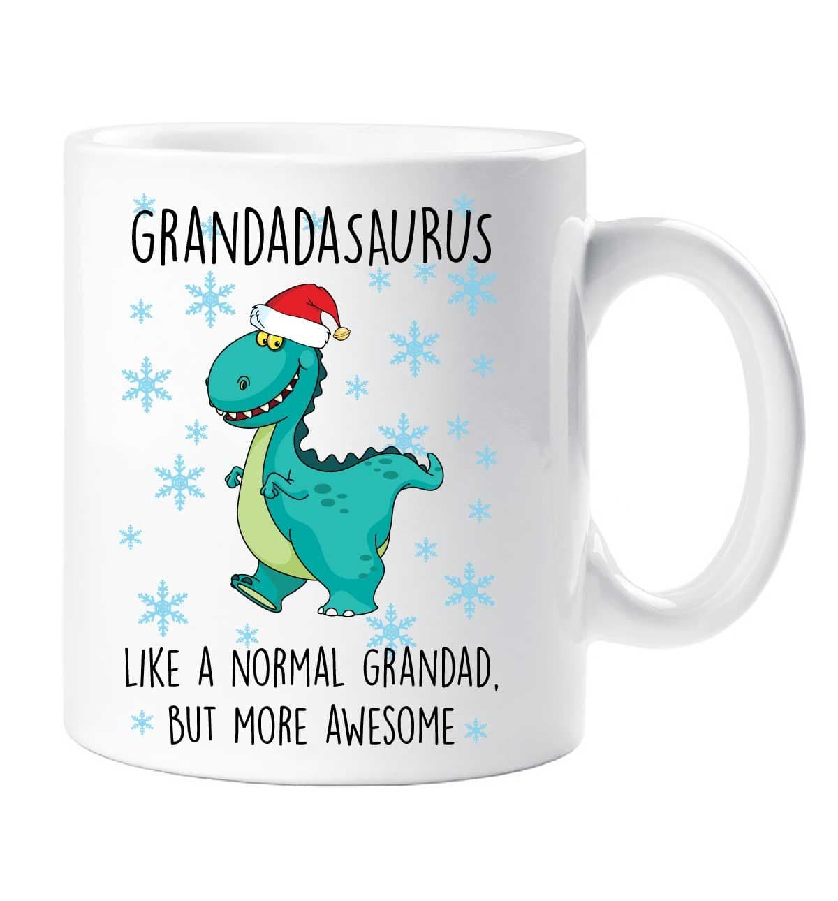 Christmas Grandadsaurus Mug