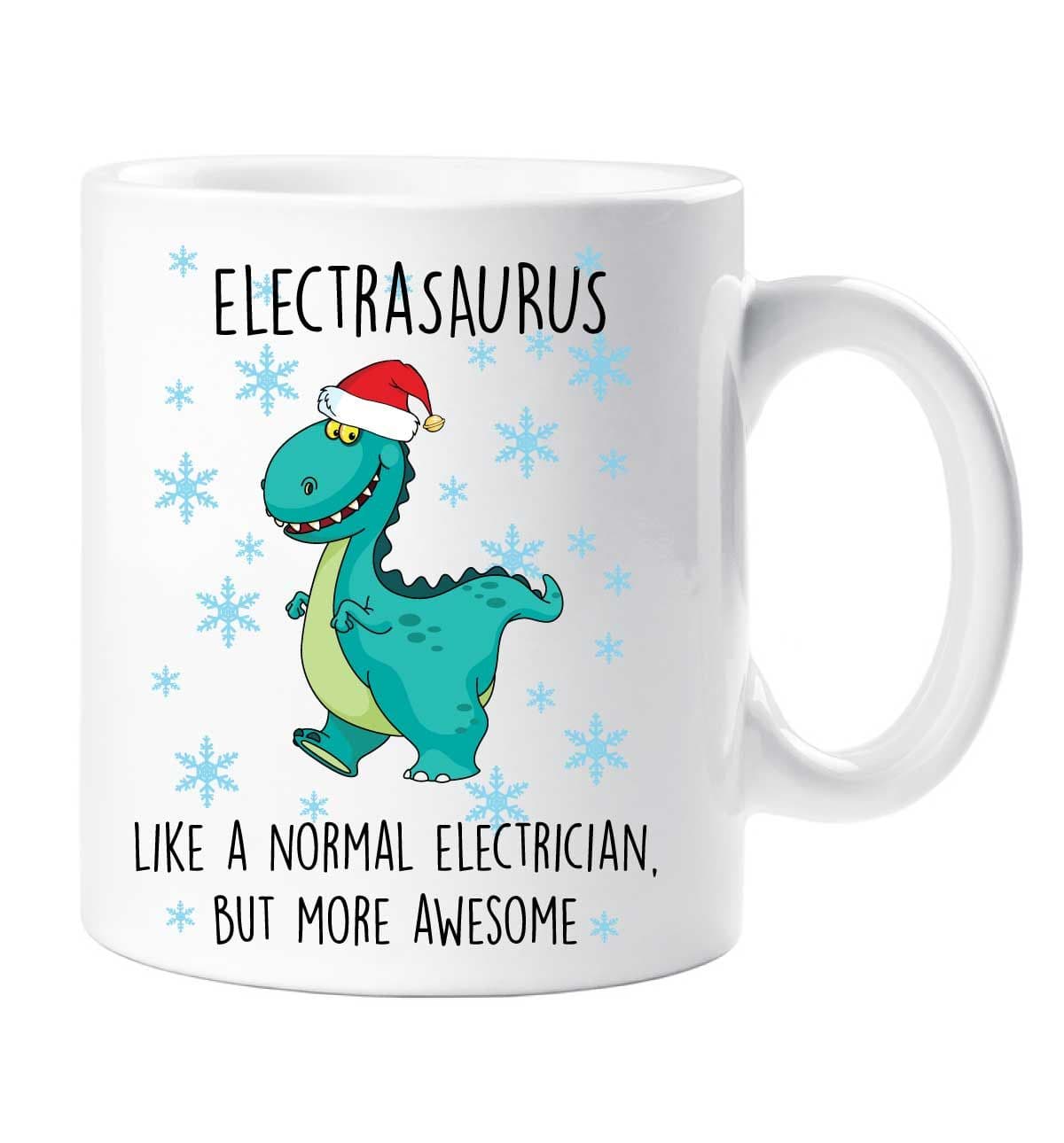 Christmas Electrasaurus Mug