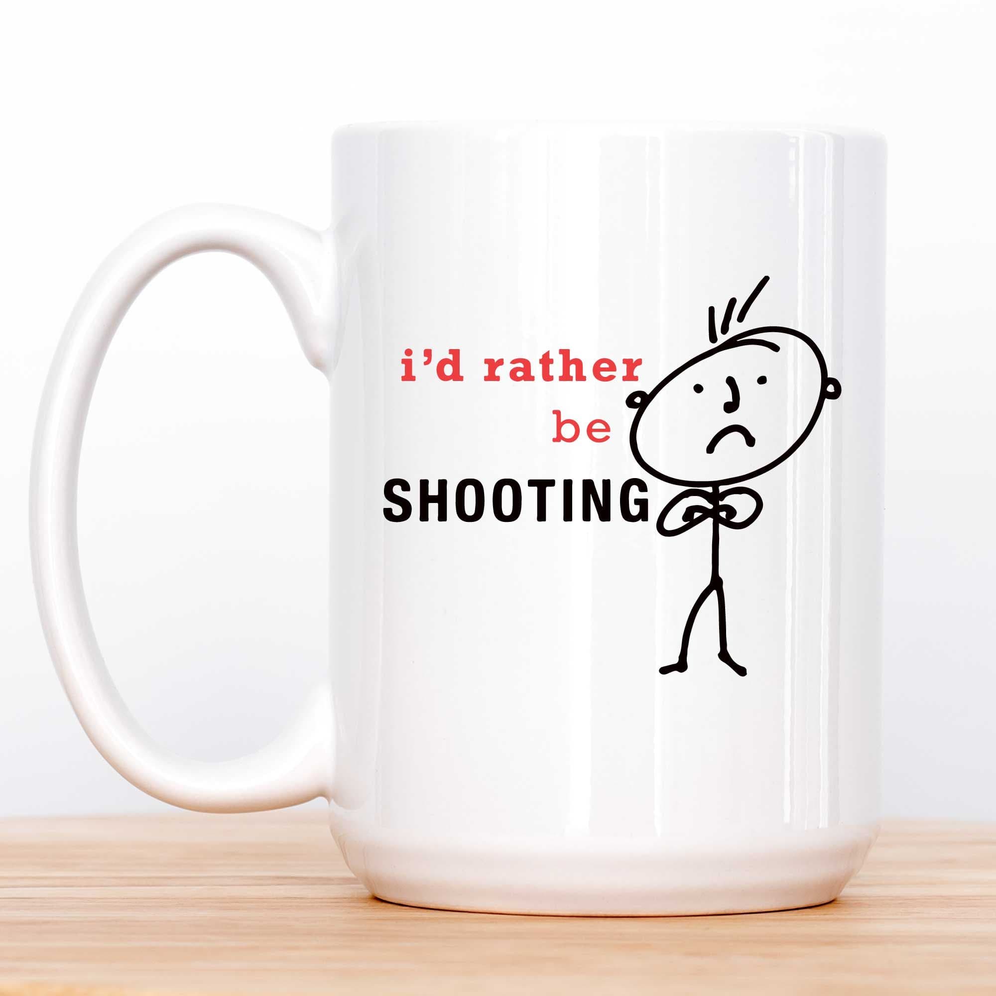 Id Rather Be Shooting Big Mug