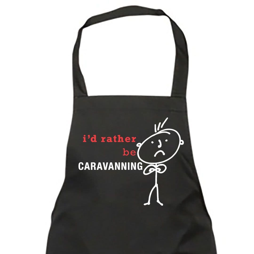 Id Rather Be Caravanning Apron