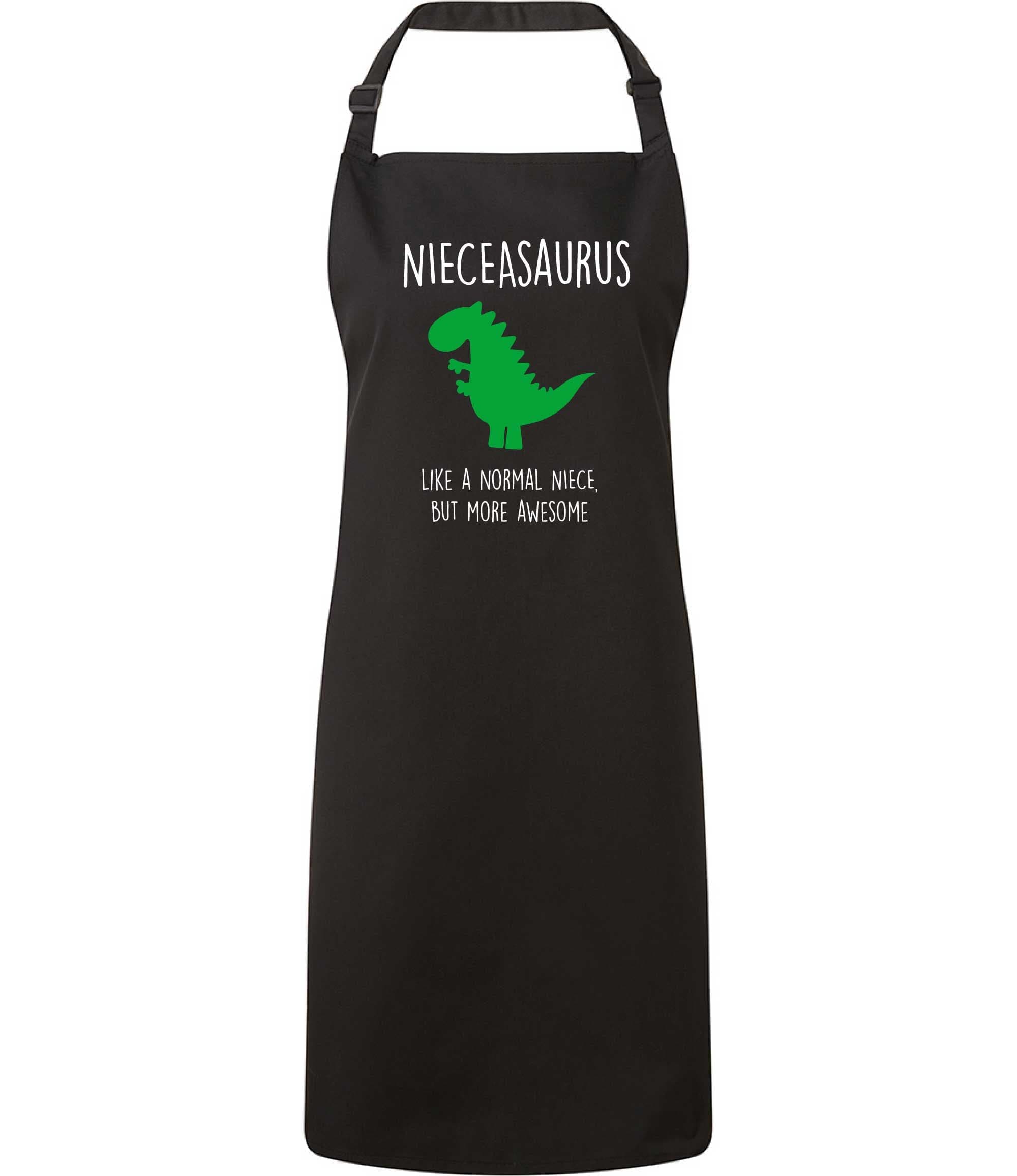 Niece Dinosaur Apron Nieceasaurus
