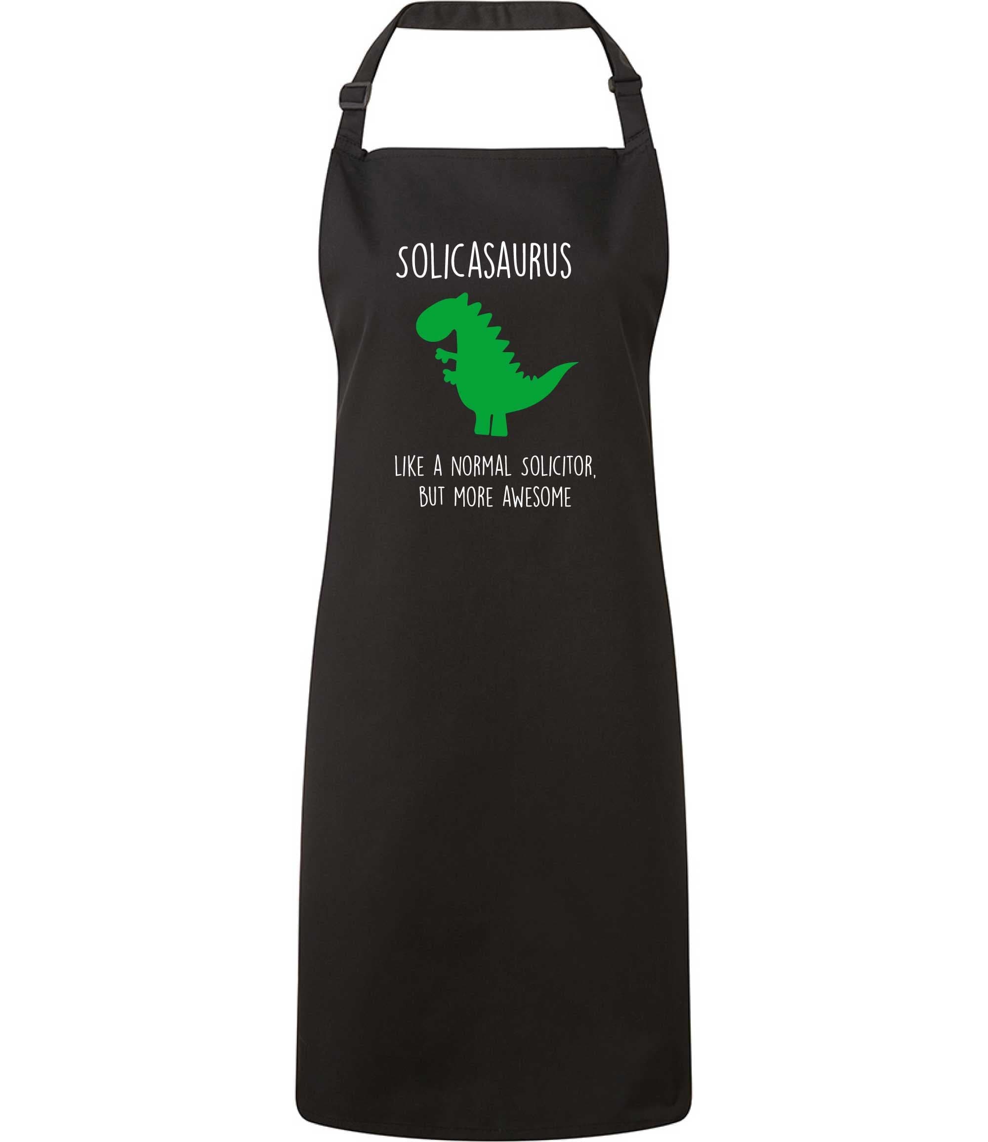 Solicitor Dinosaur Apron Solicasaurus
