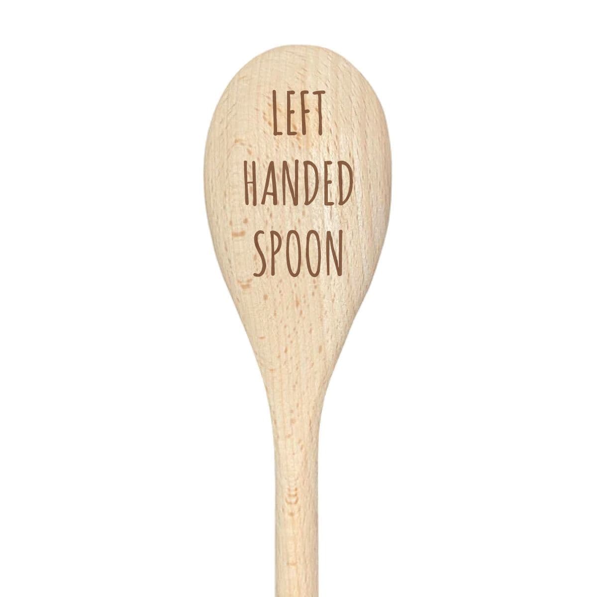 Left Handed Spoon Funny Wooden Spoon