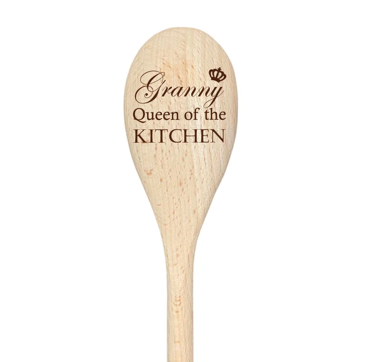 Granny Queen Kitchen Spoon Funny Wooden Spoon