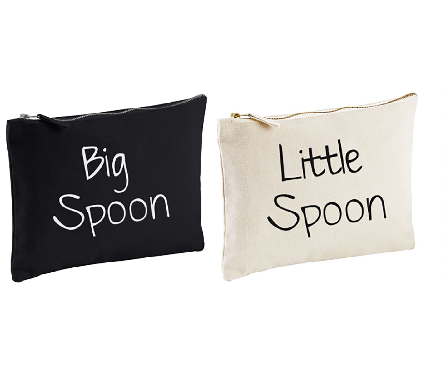 Couples Wash Bag Set Big Spoon Little Spoon