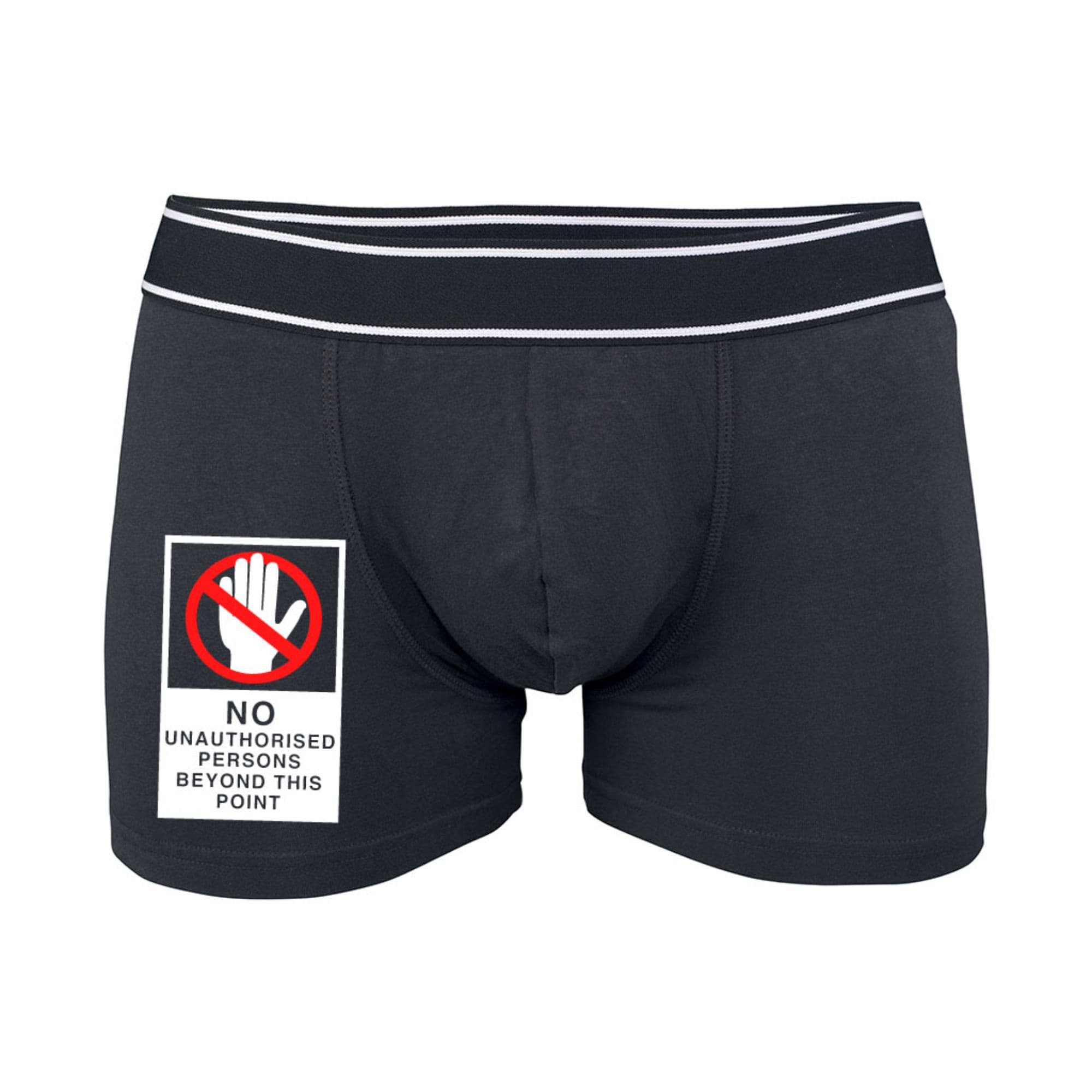 Funny Boxers No Unauthorised Access Shorts Boxers