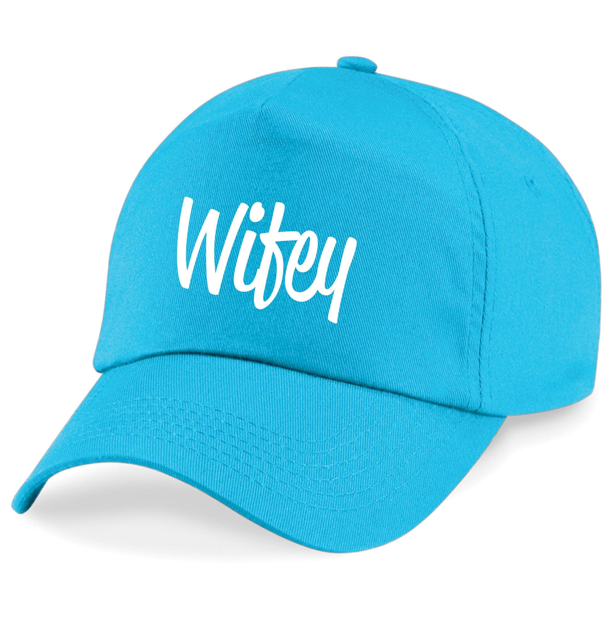 60 SECOND MAKEOVER Women's Wifey Baseball Cap in Blue