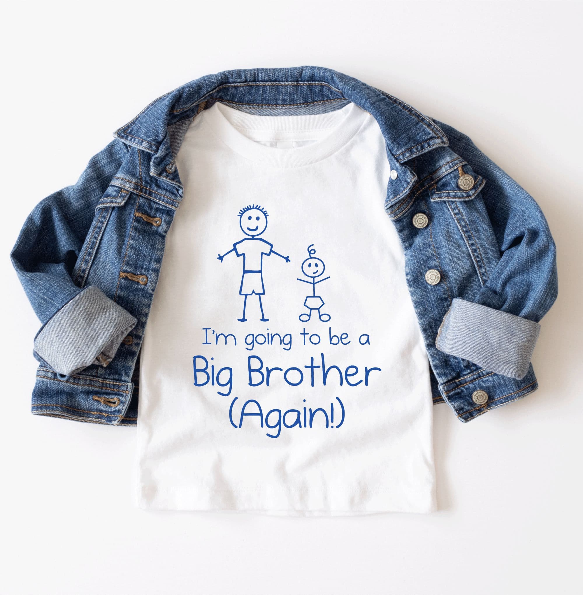 Im Going To Be Big Brother Again Blue Tshirt
