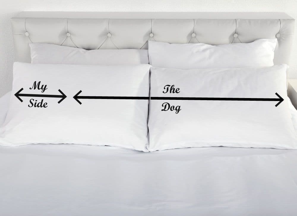 My Side Dogs Side Pillowcases