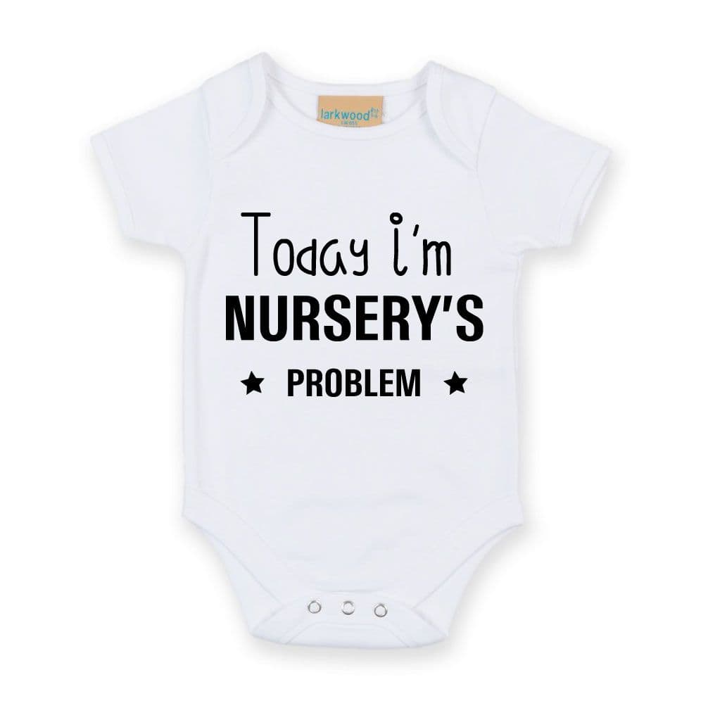 Today I'm Nursery's Problem Short Sleeve Baby Grow