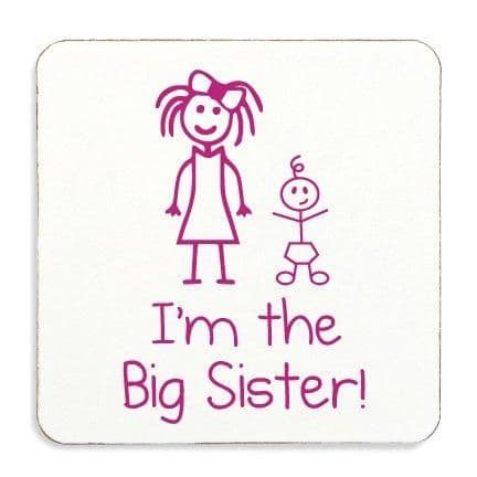 Im Big Sister Cork Coaster