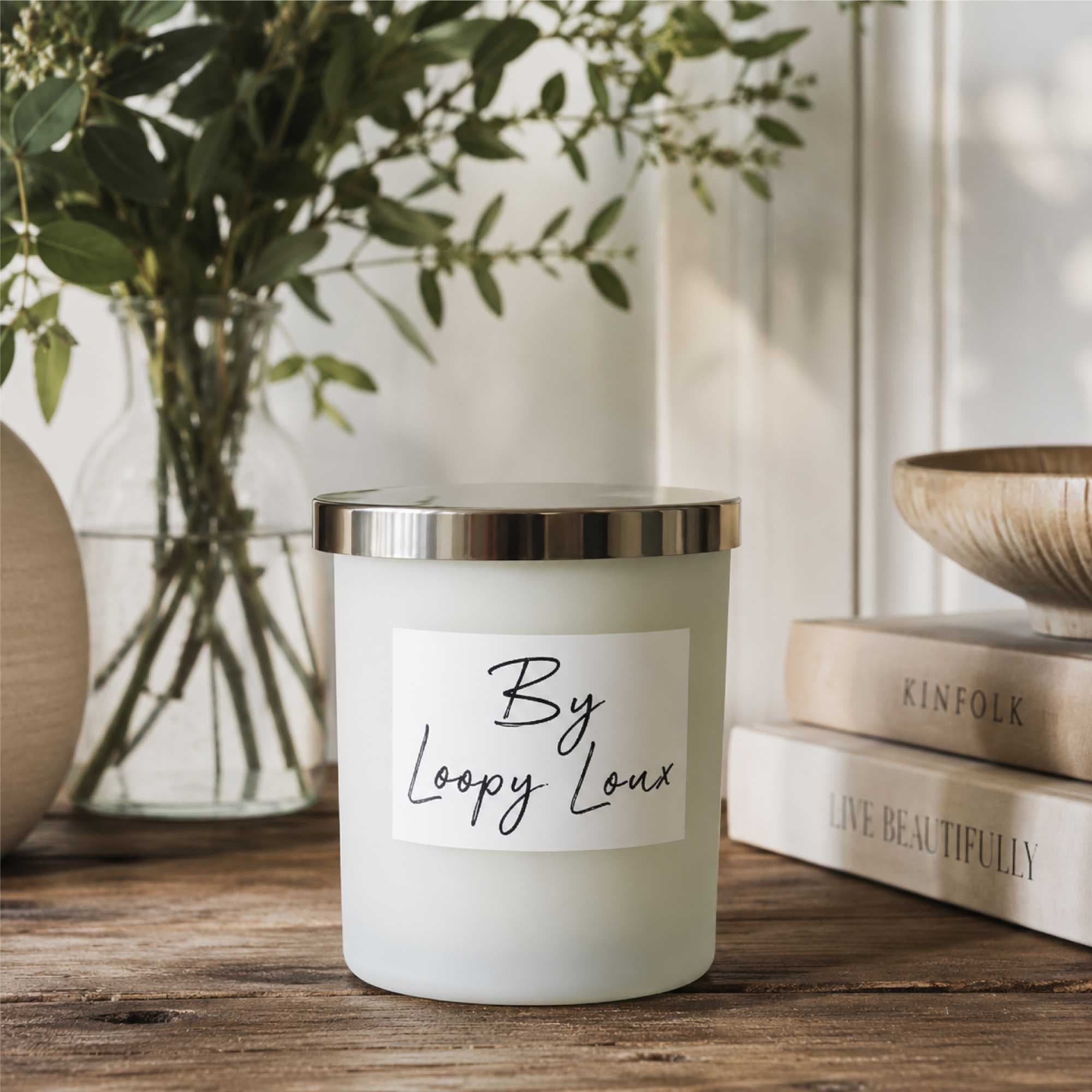 Deep Sea Candle Silver Lid