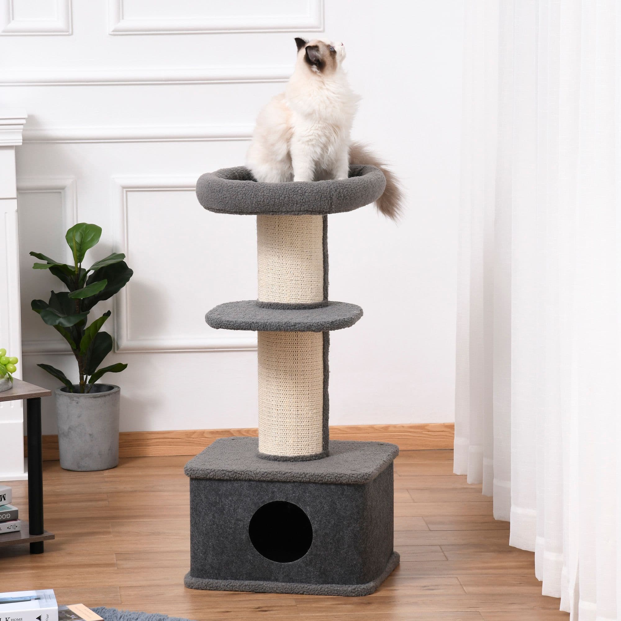 Cat Tree Kitten Tower Activity Centre with Sisal Scratching Post