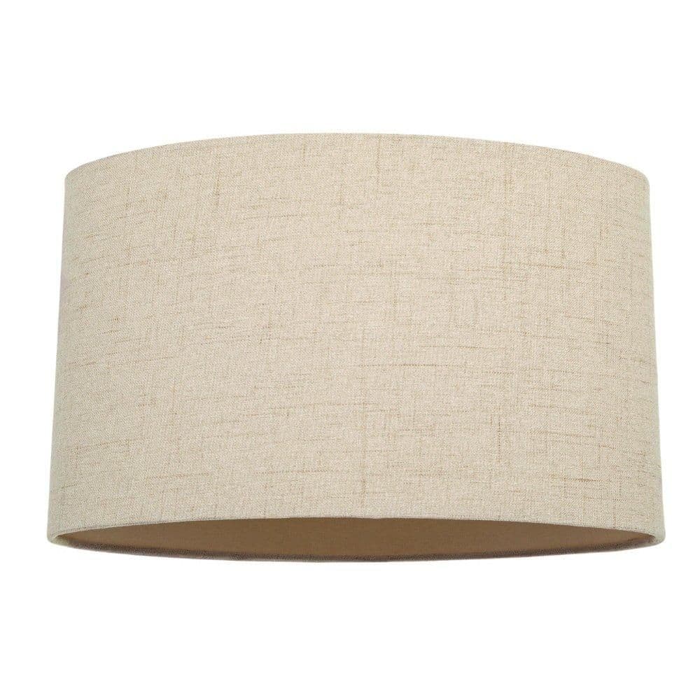 Contemporary and Elegant Textured Linen Fabric Lamp Shade