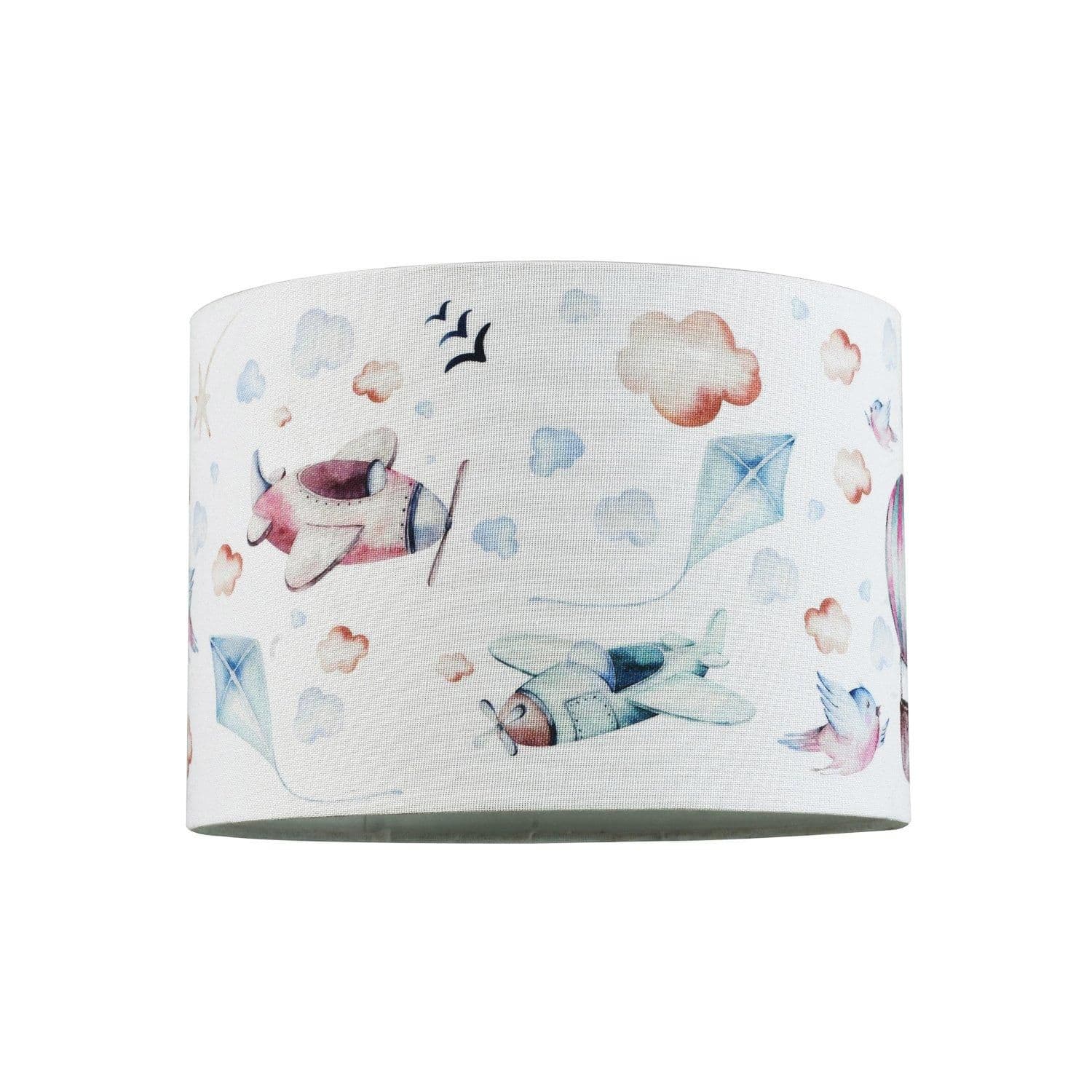 Modern and Colourful Childrens Fabric Lamp Shade