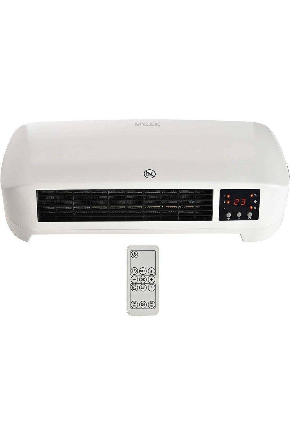 Electric Ceramic Over Door Fan Heater Air Curtain 2kW White