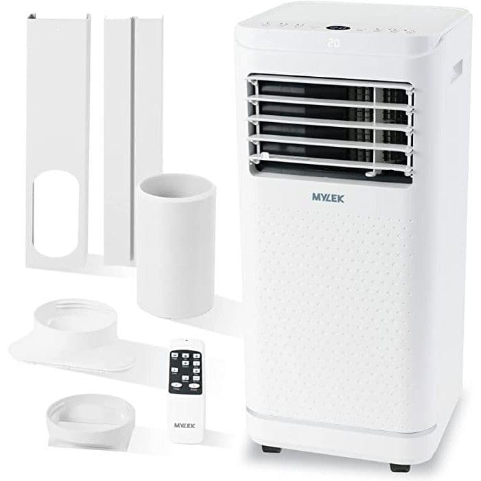 Portable Air Conditioner 9000BTU Dehumidifier, Remote Control & Timer
