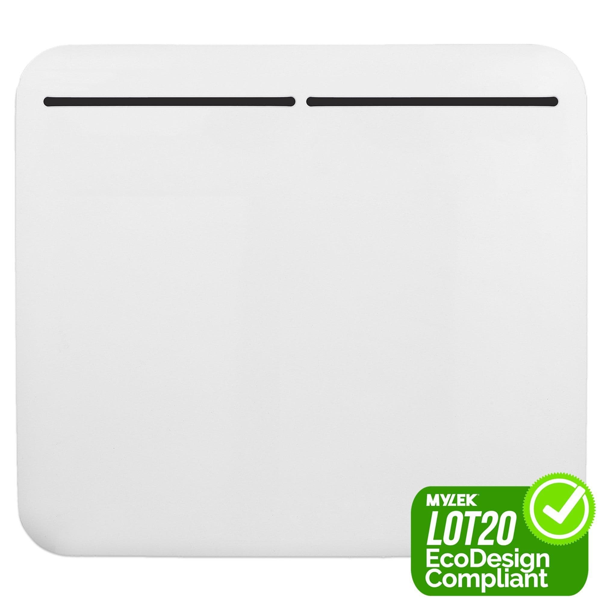 Electric Panel Heater with 24/7 Timer & Thermostat IP24 Rated 1000W